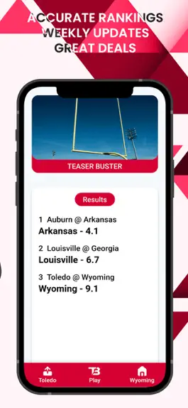 Game screenshot TeaserBuster - NCAAF Predictor hack