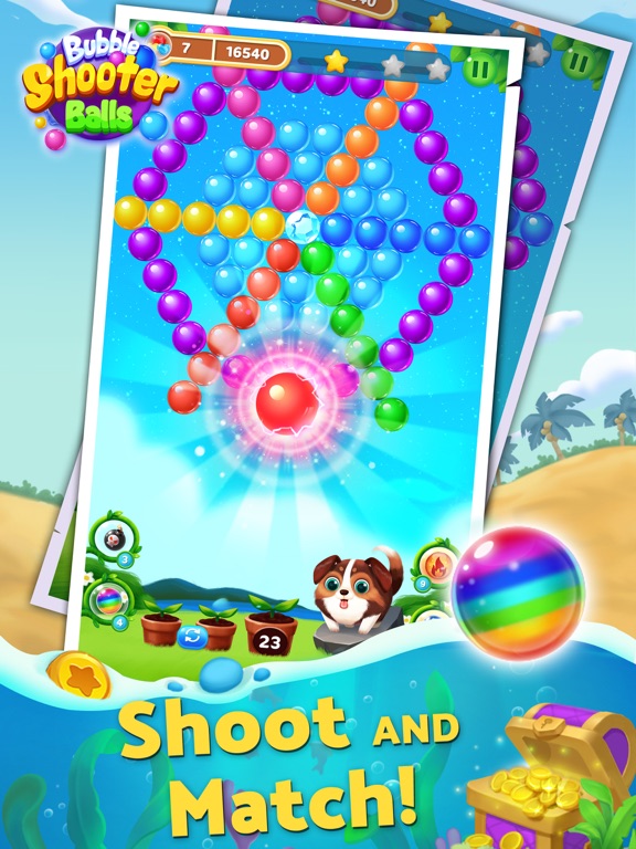 Screenshot #5 pour Boules de tir à bulles-Match 3