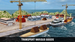 Cargo Ship Sea Port Transport screenshot