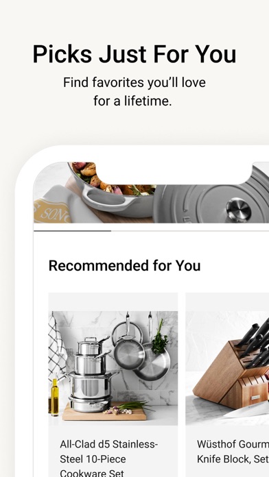 Williams Sonoma Screenshot