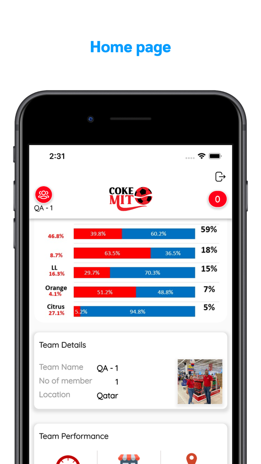 #2. Coke MIT (iOS) 由: Coca-Cola Al Ahlia Beverages Company LLC