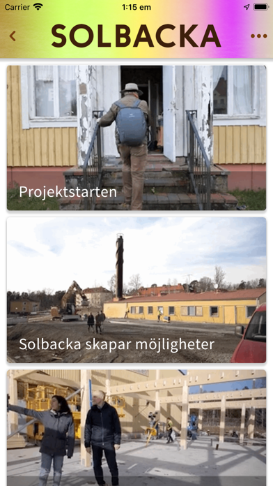 Upptäck Solbacka Screenshot