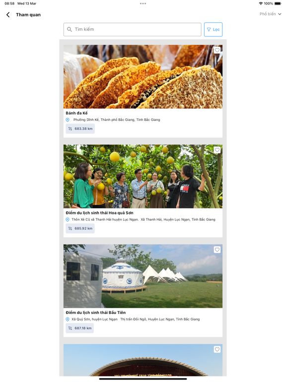 Screenshot #6 pour Bac Giang Tourism