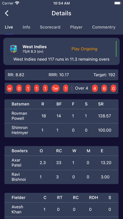 Super Sports Live Cricket Screenshot