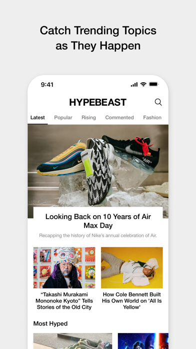 HYPEBEAST Screenshot