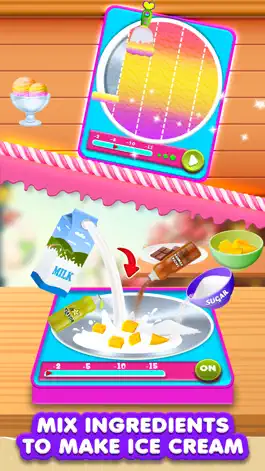 Game screenshot DIY Ice Cream Rolls Making mod apk