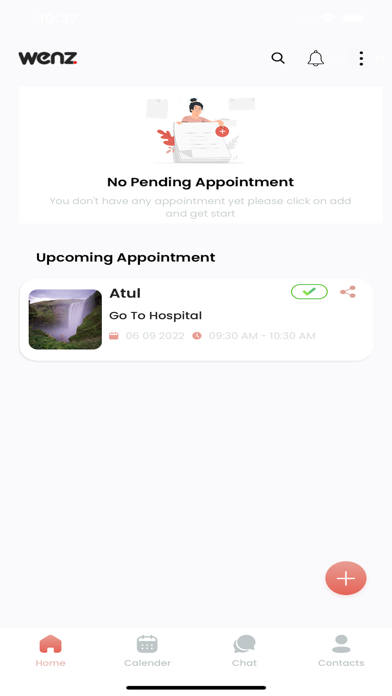 Wenz App Screenshot