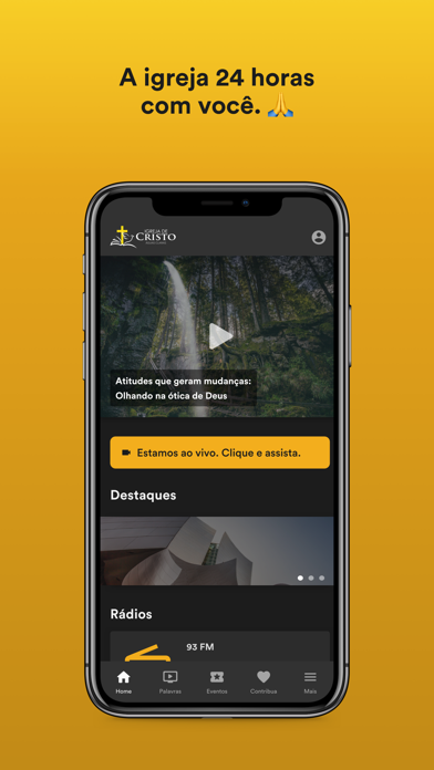 Igreja de Cristo Águas Claras Screenshot 1 - AppWisp.com Igreja de Cristo Águas Claras Screenshot 1 - AppWisp.com
