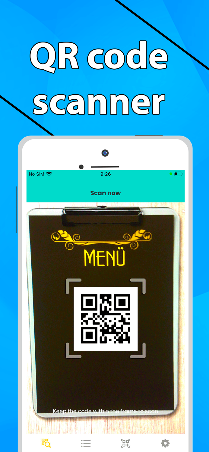 Qr code scanner Scan barcode