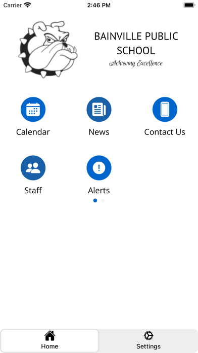 Bainville Public Schools App Screenshot