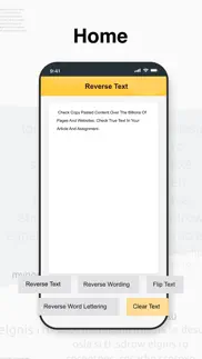 flip and reverse text iphone screenshot 2