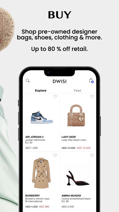 DWISI, Buy & Sell Luxury Items Screenshot