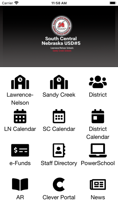 South Central Nebraska USD #5 Screenshot