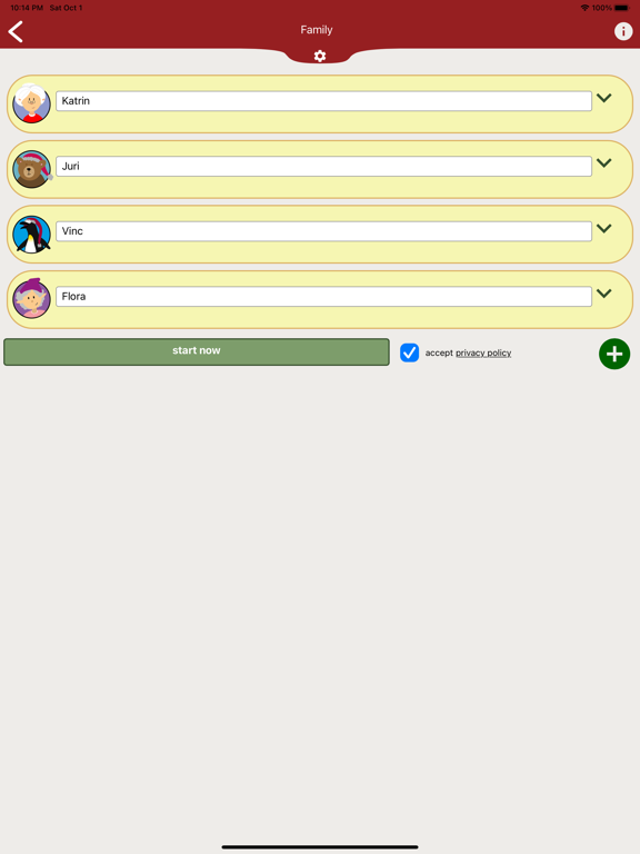 App screenshot