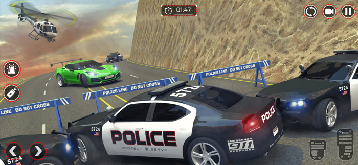 The Crime City Cop Persuit 3D