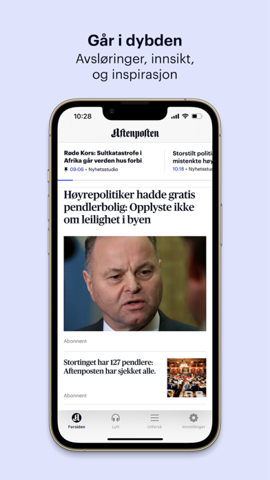 Aftenposten Screenshot