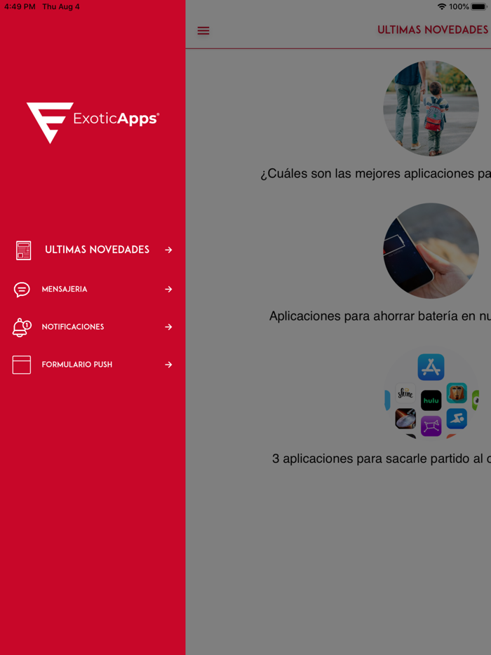 Exotic Apps  Proyectos