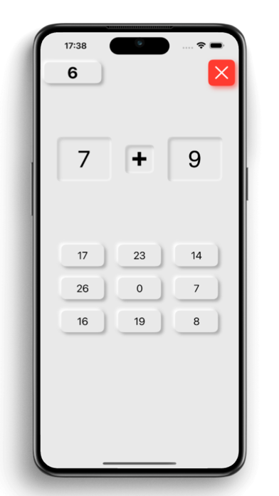 Four Operations (Levels) Screenshot