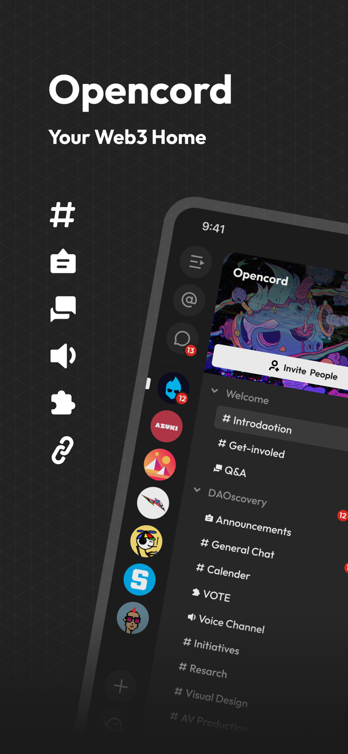 Opencord Web3 Social Platform