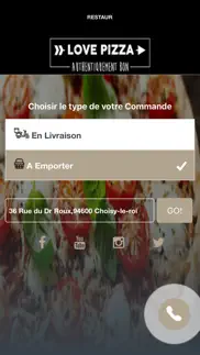 love pizza choisy-le-roi iphone screenshot 1