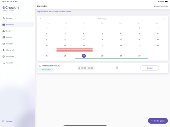 Screenshot #6 pour eCheckin