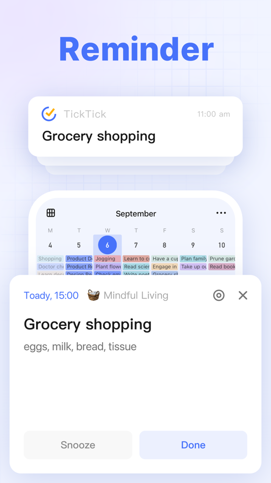 #5. TickTick:To-Do List & Calendar (iOS) 由: Appest Limited