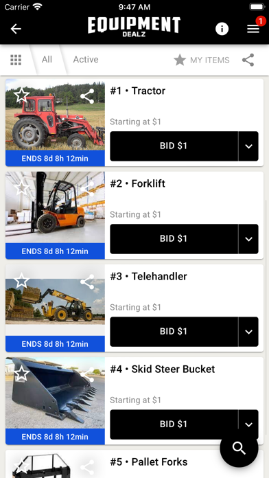 Equipment Dealz Screenshot