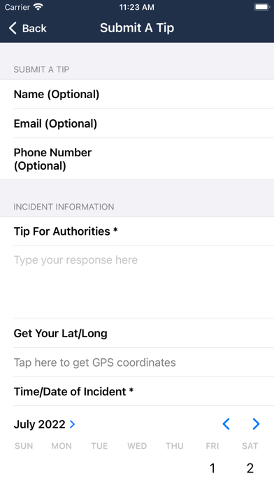 Wayne County Sheriffs Office Screenshot