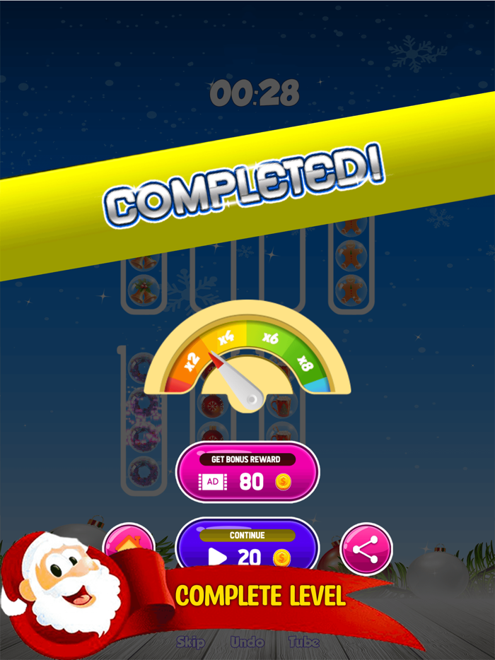 Christmas Sort Puzzle Game