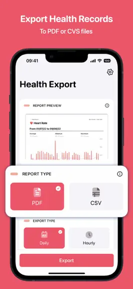 Game screenshot Health App Data Export Tool hack