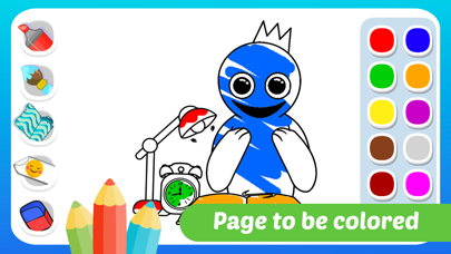 My Cute Rainbow Coloring Book Screenshot