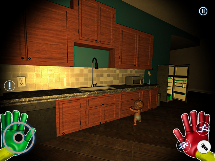 Scary SCP Monster Night Escape