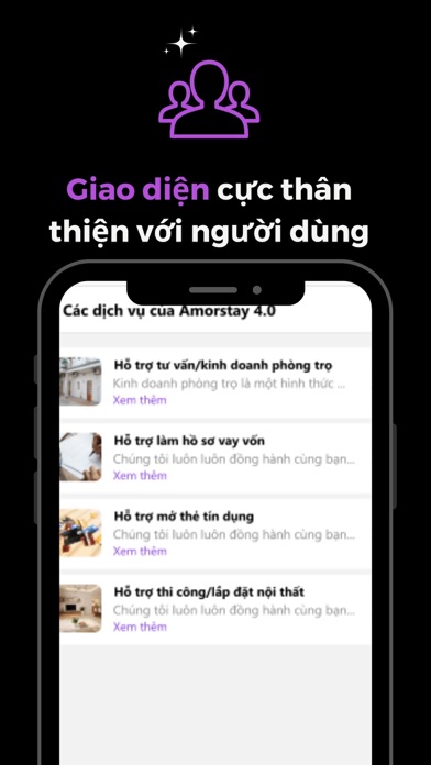 Amorstay 4.0 - Quản lý căn hộ Screenshot