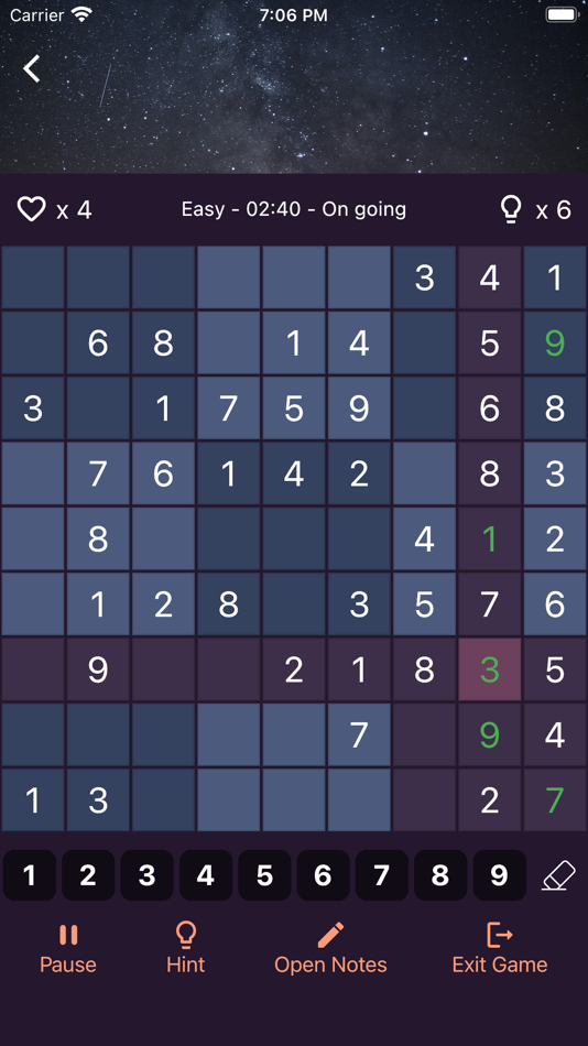 #2. Sudoku Lover-sudoku puzzles (iOS) 由: APPS BAY LIMITED