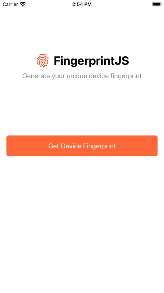 #1. FingerprintJS Showcase (iOS) 由: FingerprintJS, Inc