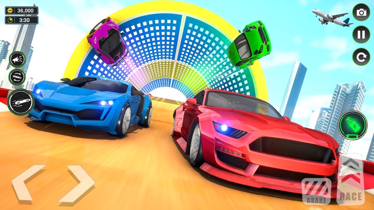Mega Ramp Car Stunt 3d Games screenshot-4