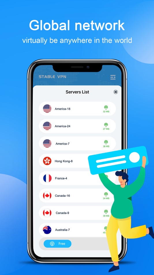 #3. VPN Stable - Fast & Secure VPN (iOS) 由: ACCESSORIES 4 TECHNOLOGY LIMITED