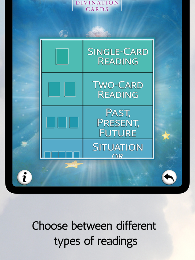 צילום מסך של Wisdom of the Oracle Cards