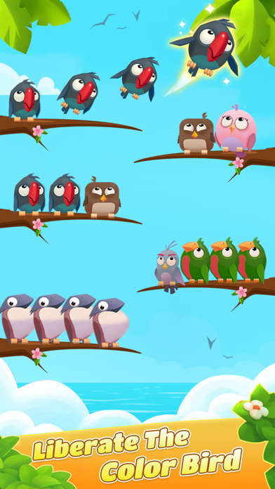 Color Bird Sort Screenshot