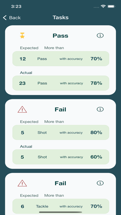 Football StatKeeper Screenshot