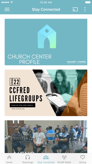 Calvary Chapel Fredericksburg Screenshot