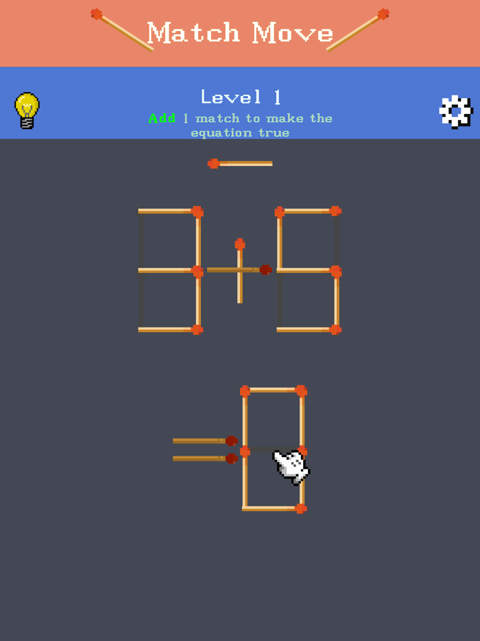 Match Move - Matchstick Puzzle