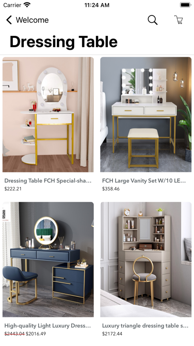 Cheap Furniture Store Online Screenshot