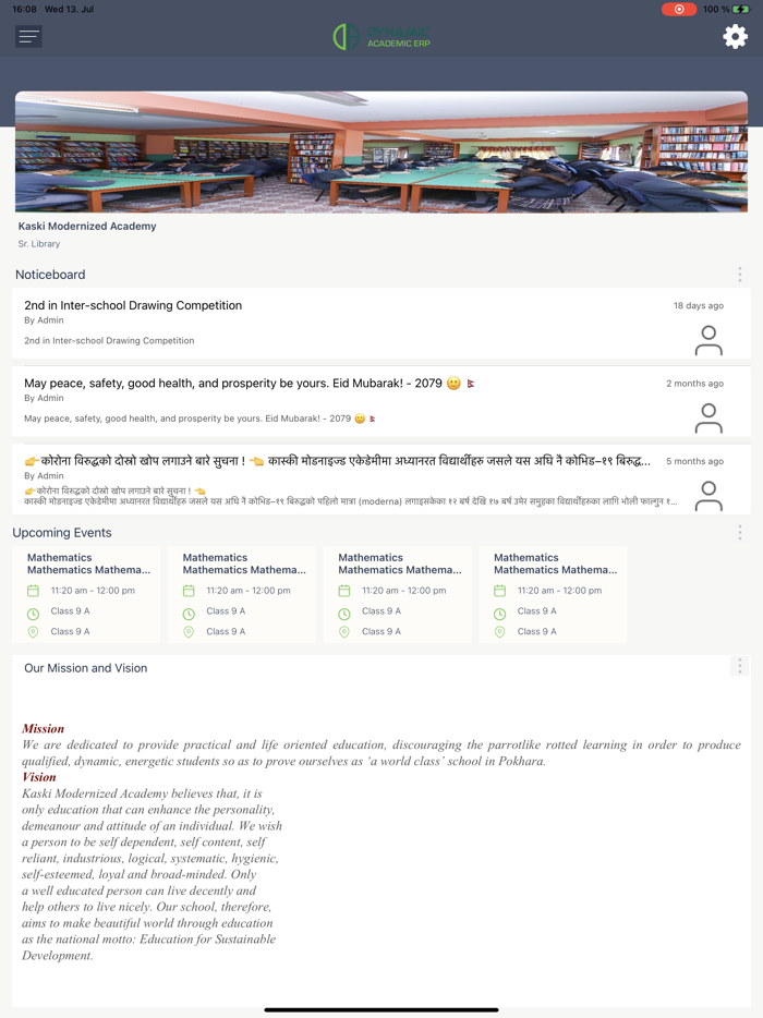 Glee Academy School  kailali