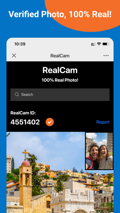 RealCam - Timestamp&GPS Camera Screenshot