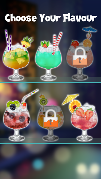 Bubble Tea & Cocktail DIY Game Screenshot