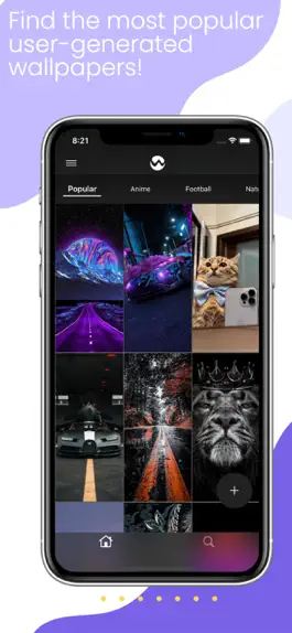 Game screenshot Wallzer - Find New Wallpapers mod apk