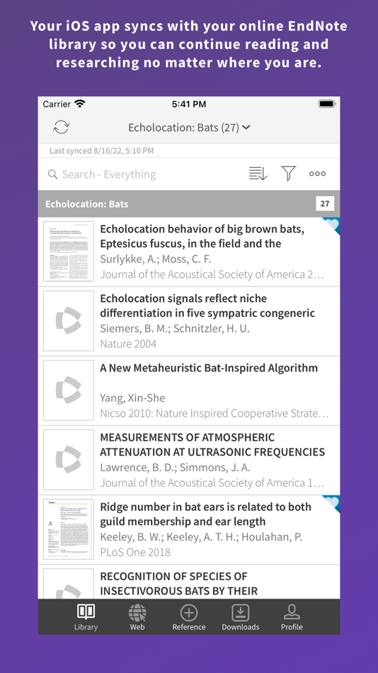 #1. EndNote (iOS) 来自: Clarivate Analytics (US) LLC