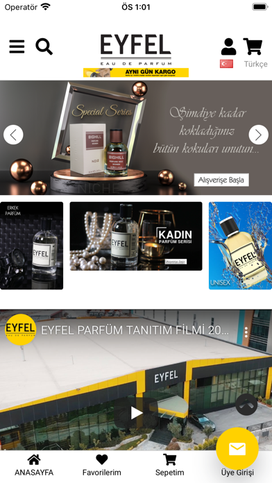 Eyfel Parfüm Screenshot