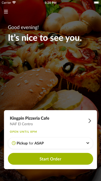 Dine on the Go - El Centro Screenshot
